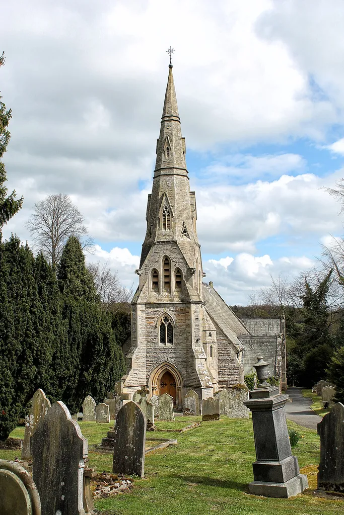 Holy Trinity parish church, Startforth, seen from south-southwest