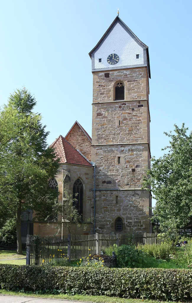 Evangelische Magdalenenkirche in Milz, Landkreis Hildburghausen