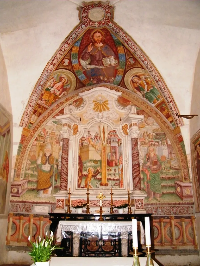 Pittura d'altare - Chiesa di S Pietro - Tavernola Bergamasca