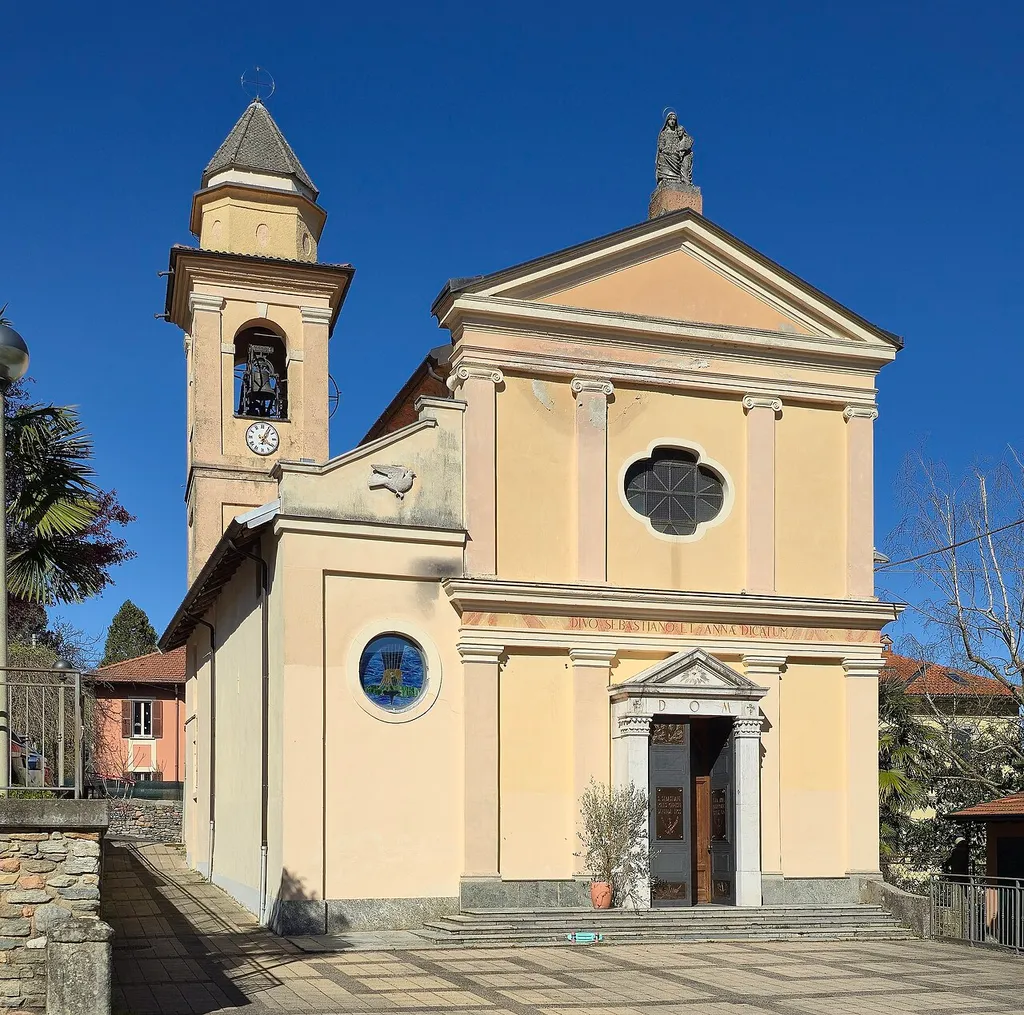 Chiesa dei Santi Sebastiano e Anna, a Pogliana (Bisuschio)