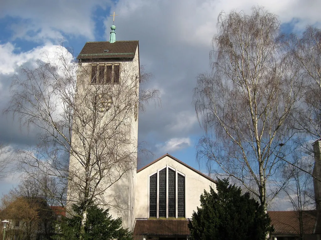 lutheran parish church Petrikirche in Bielefeld-Mitte
