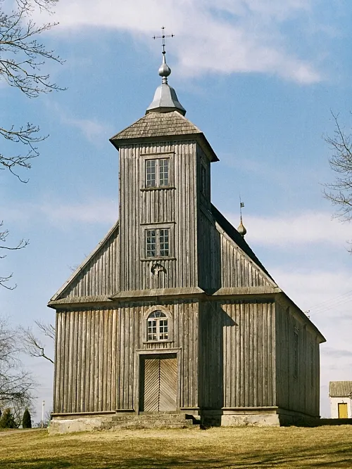 Verpena church, Kelmė rayon, Lithuania. 2005.