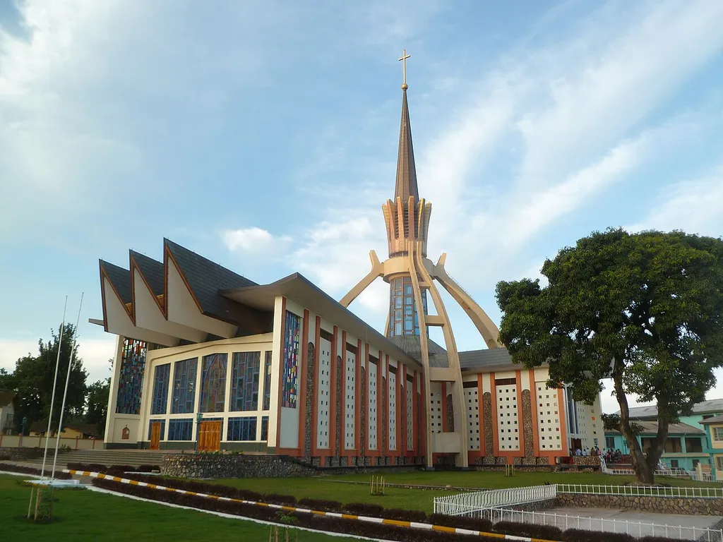 Picture of the Mater Misericordiae Church in Bukoba town.