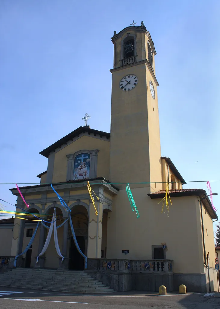 La chiesa di Sant'Alessandro Martire ad Albizzate.