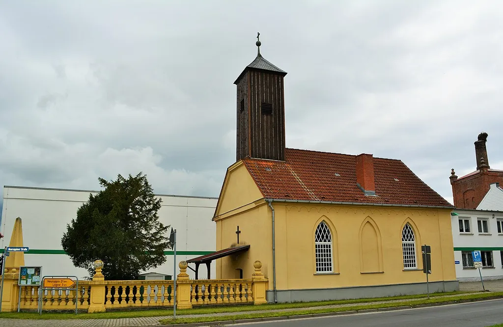 Church in Dessow, Wusterhausen municipality, Ostprignitz-Ruppin district, Brandenburg state, Germany