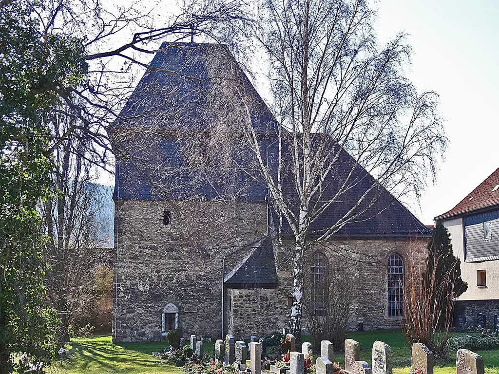 Dorfkirche St. Nikolai (Löberschütz) von Norden