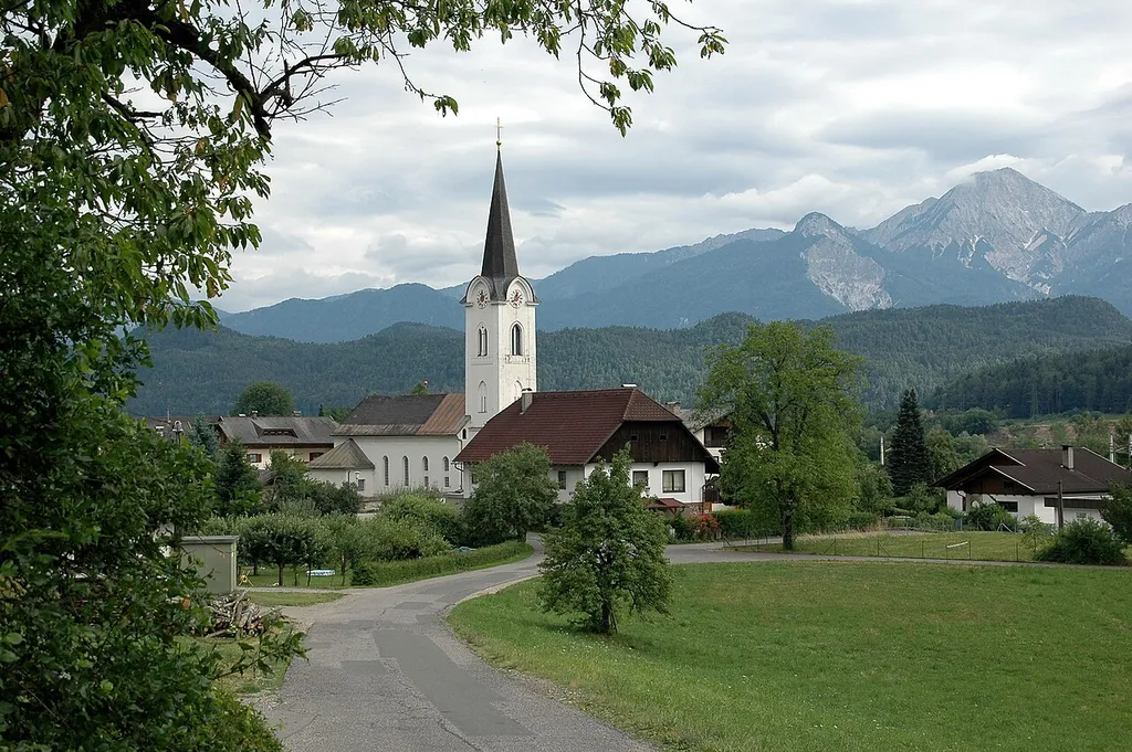 Parish church Saint Margaret in Gottestal, municipality Wernberg, district Villach Land, Carinthia, Austria, EU