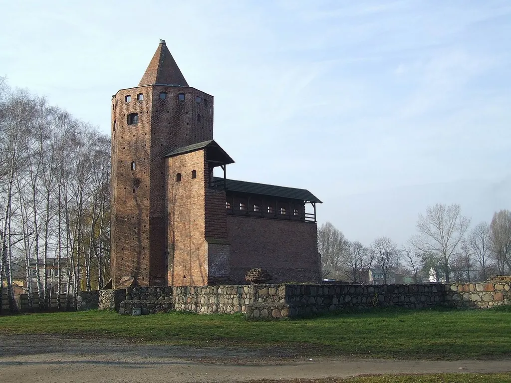 Ruiny zamku książąt mazowieckich, Rawa Mazowiecka, ul. Zamkowa