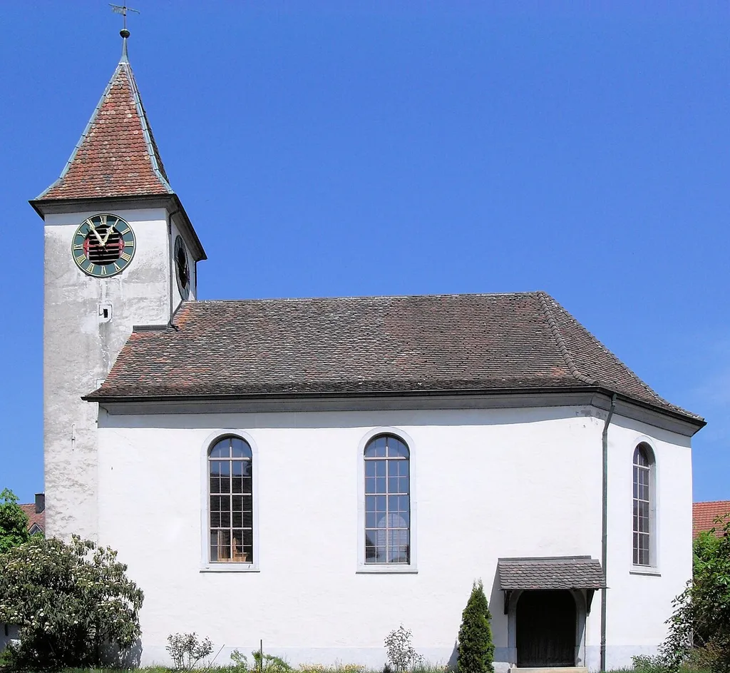 Kirche St. Jakob in Trasadingen, Kanton Schaffhausen, Schweiz