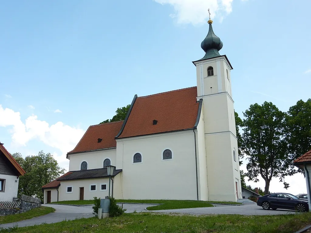 Pfarrkirche Grainbrunn, Sallingberg, Niederösterreich This media shows the protected monument with ObjektID 53896 in Austria. (Commons, de, Wikidata)