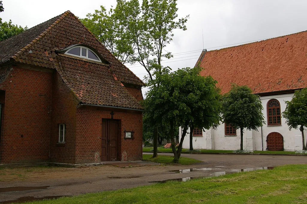 Kintai - Little Lutheran Church (on left) and Old Lutheran Church (on right).