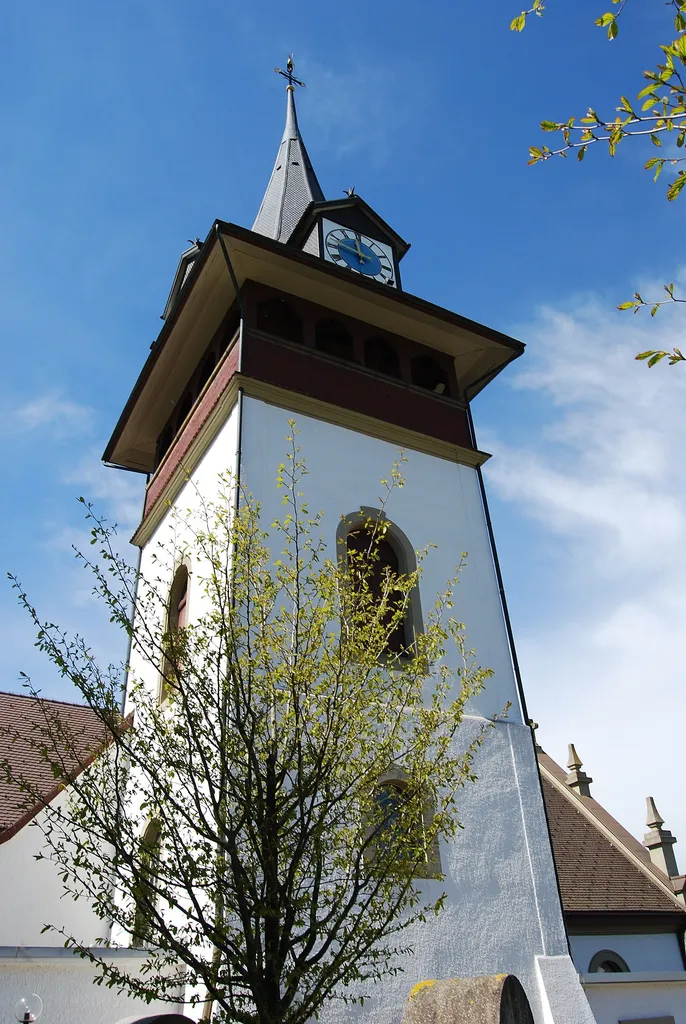 Catholic Church of Ueberstorf, canton of Fribourg, Switzerland
