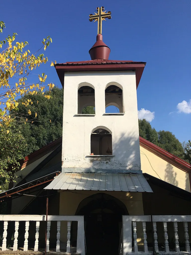 The bell tower of St. Nedela Church of the Strovija Monastery
