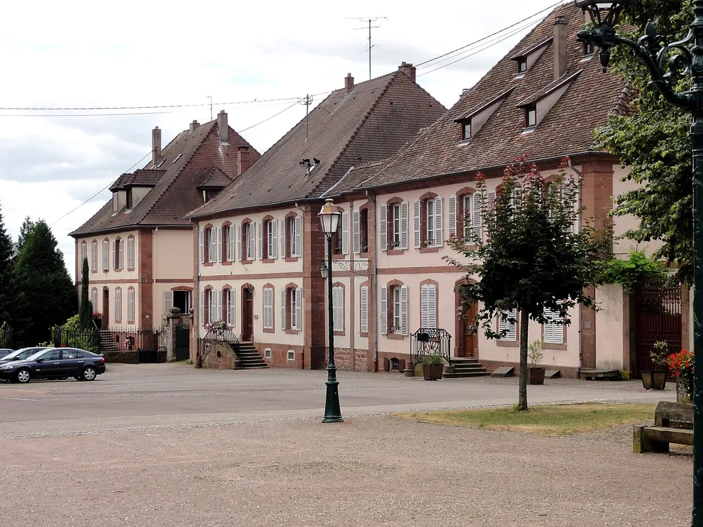 Alsace, Bas-Rhin, Neuwiller-lès-Saverne, Maisons canoniales de chanoines du Chapitre (XVIIIe), 4,5,6 Cour du Chapitre: This building is indexed in the base Mérimée, a database of architectural heritage maintained by the French Ministry of Culture, under the references IA67009933 , IA67009934 and IA67009935 . brezhoneg ∙ català ∙ Deutsch ∙ English ∙ español ∙ Esperanto ∙ euskara ∙ français ∙ italiano ∙ magyar ∙ Nederlands ∙ português do Brasil ∙ português ∙ română ∙ sicilianu ∙ slovenščina ∙ suomi ∙ svenska ∙ Ελληνικά ∙ беларуская (тарашкевіца) ∙ македонски ∙ русский ∙ українська ∙ বাংলা ∙ 中文 ∙ +/−