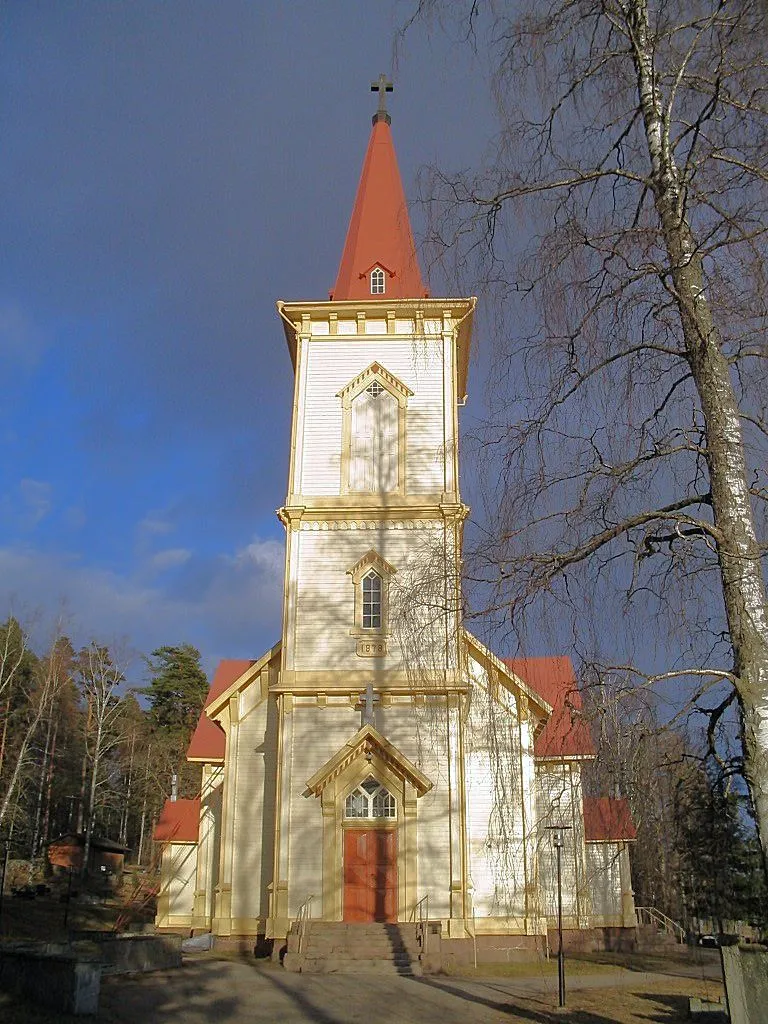 The church of Jaala in Kouvola, Finland.