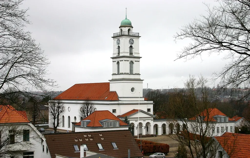 Kristkirken is the biggest church in Kolding.700 people can sit down.Made in 1925.