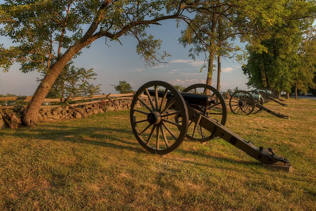 15-23-0291: artillery on seminary ridge