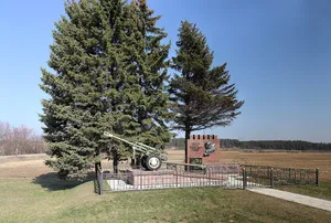 Monument at Rybushkino
