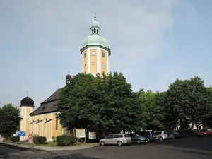 Saint Lawrence church in Horní Blatná