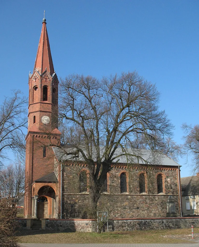 Church in Groß Kreutz-Bochow in Brandenburg, Germany