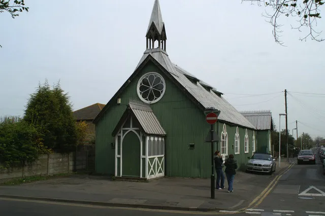 Former mission church of St Saviour, East Street, Faversham, Kent, on the corner of Cyprus Road