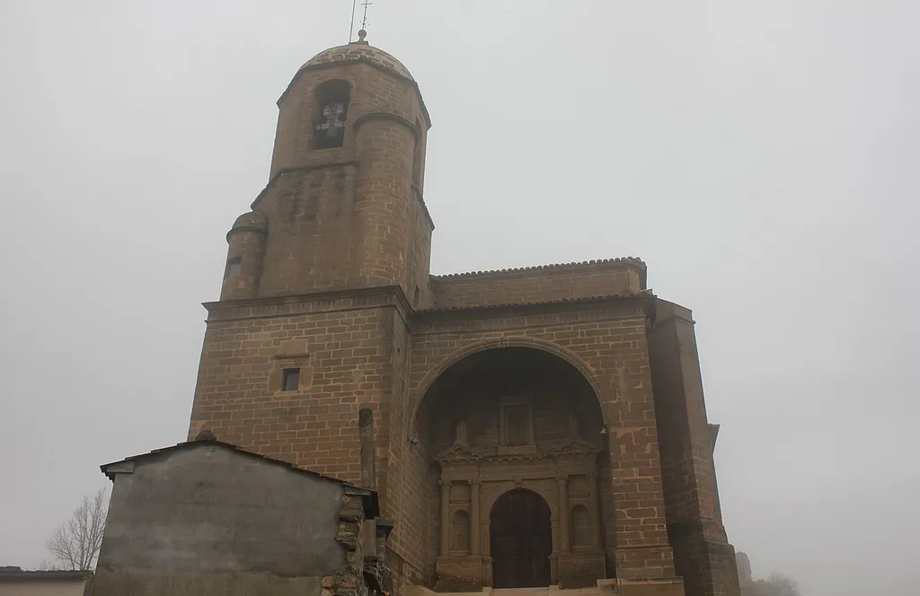 A ilesia de Sta. Olaria, en o Elsón.