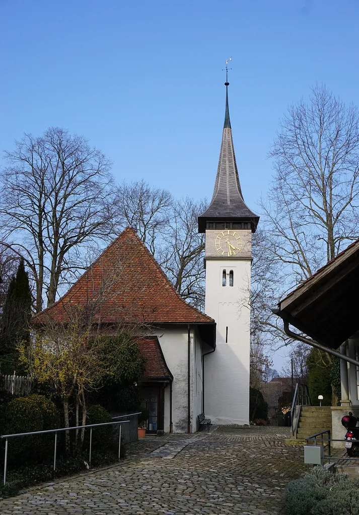 Kirche Meikirch von Westen