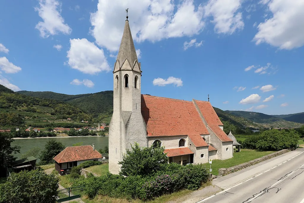 Church in St. Johann im Mauerthale, Lower Austria.