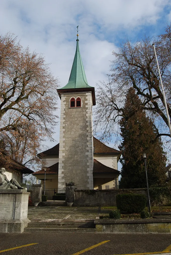 Protestant Church of Wangen an der Aare, canton of Bern, Switzerland