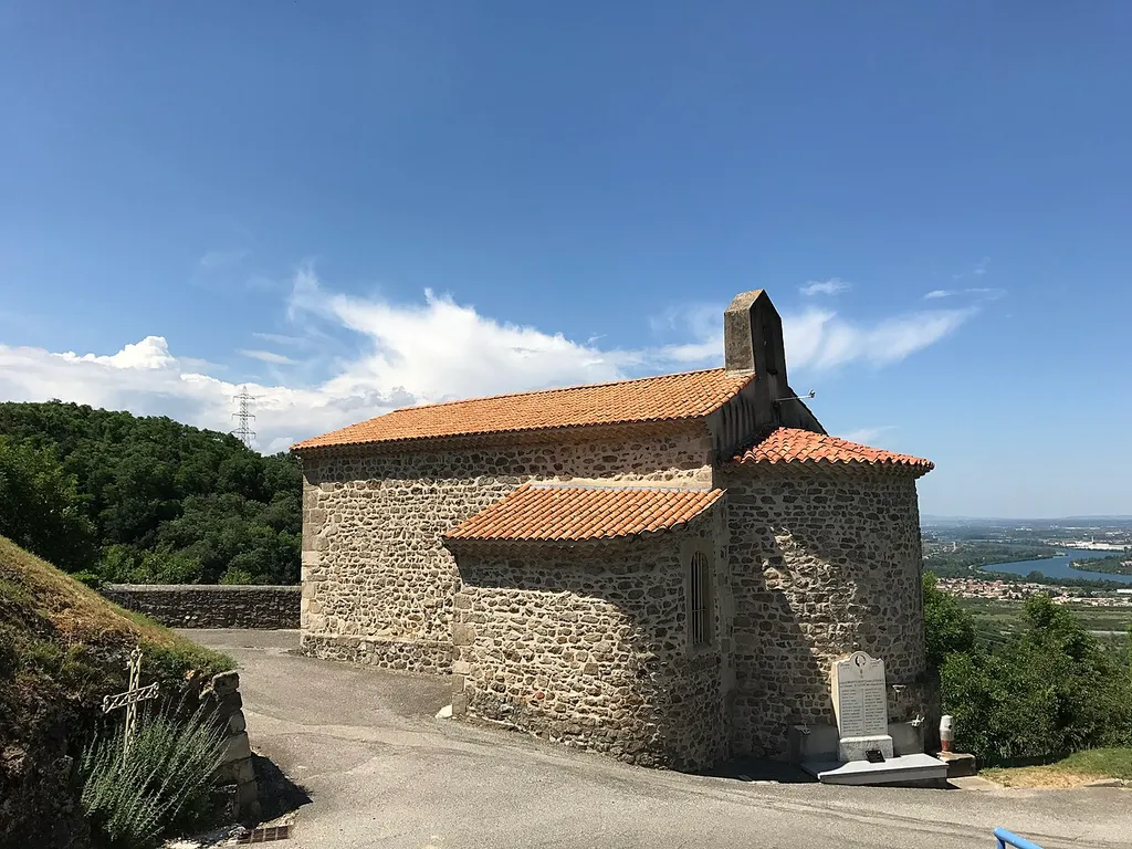 Ozon (Ardèche) en juin 2017.