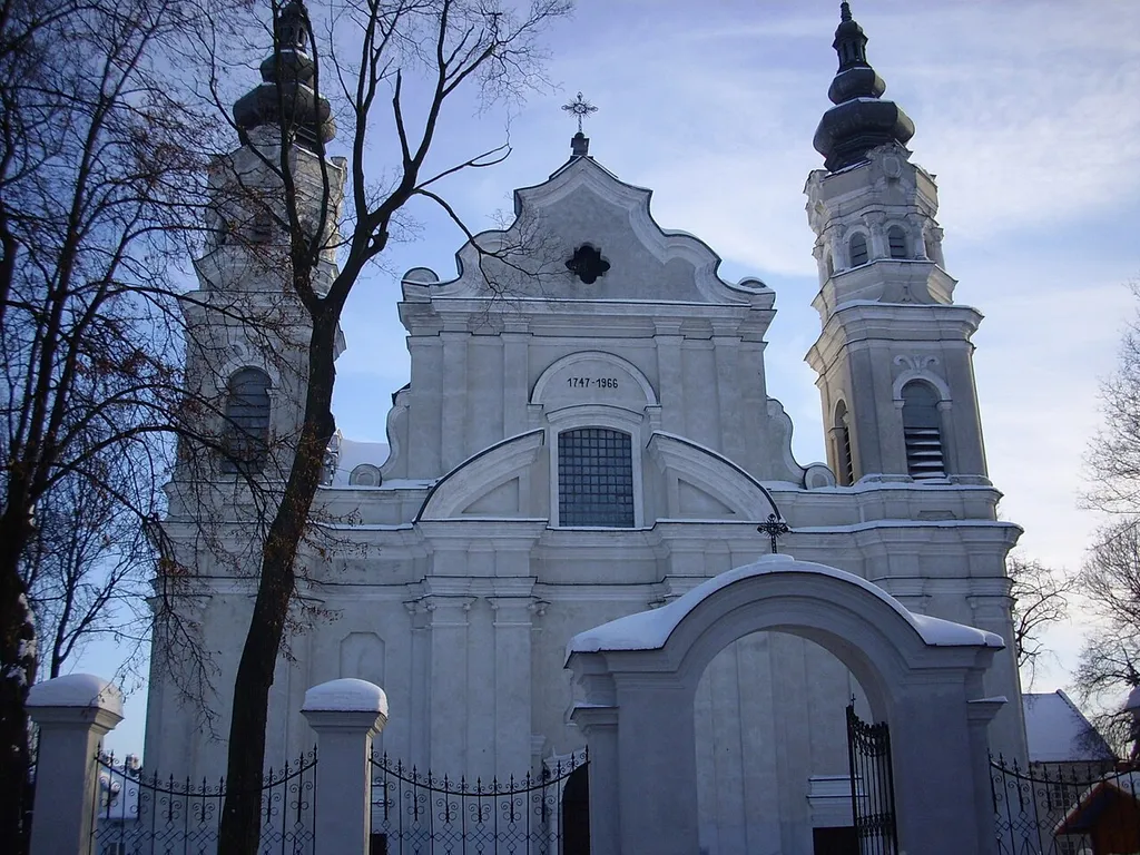 Biała Podlaska. Kościół pw. Narodzenia NMP (zabytek nr rejestr. A/131).