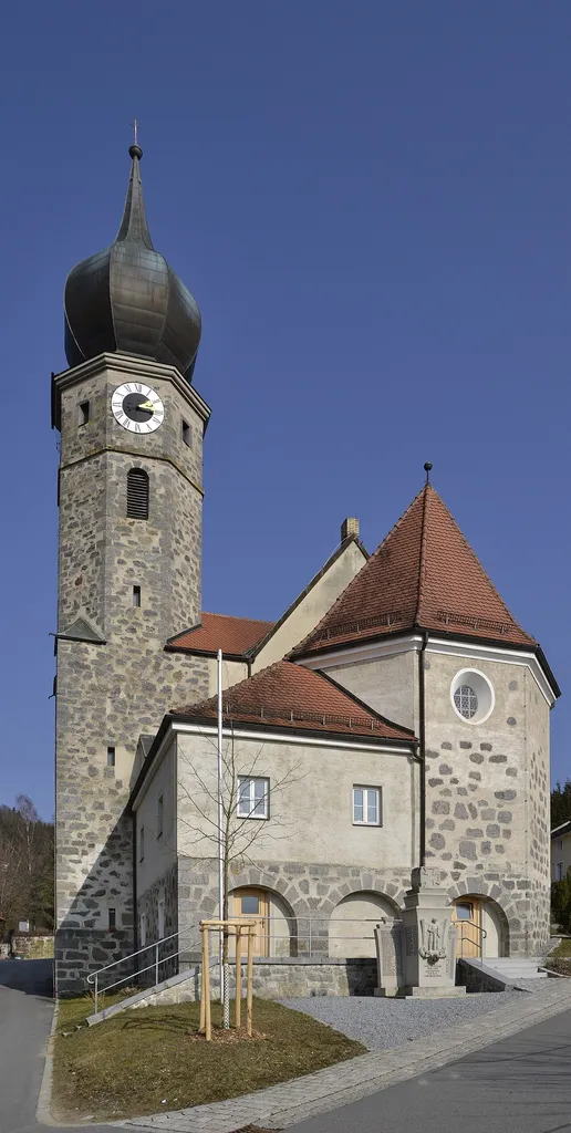 The Catholic parish Church St. Michael in Ringelai, Germany.