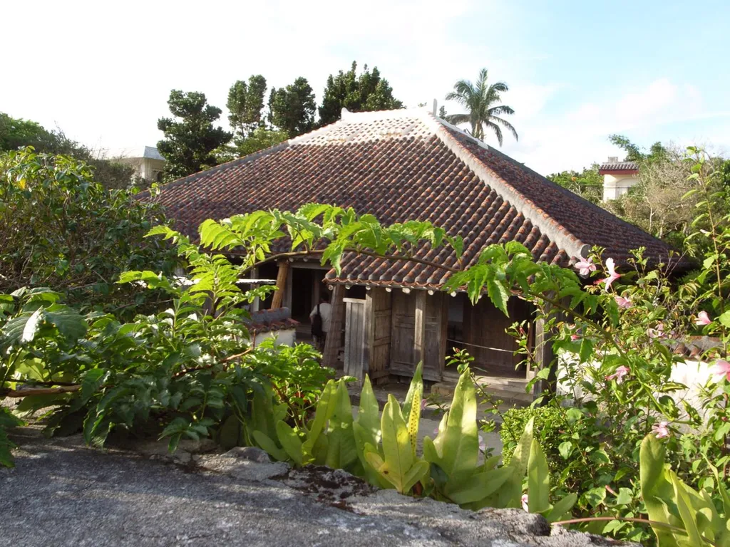 Miyara-dounchi (宮良殿内) - Old residence of noble men built in 1819, Ishigaki City, Okinawa, Japan