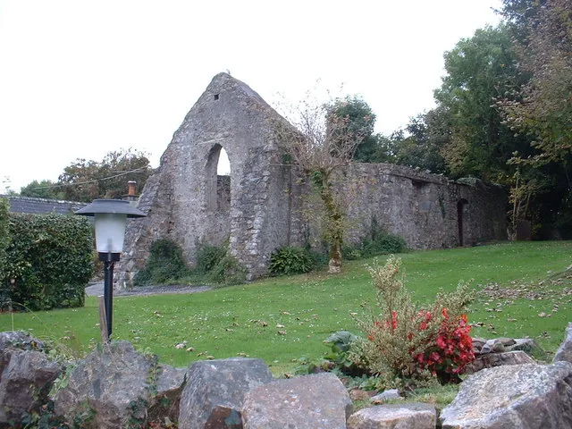 The remains of St Mary's Church On private land, in the grounds of Chapel Cottage.