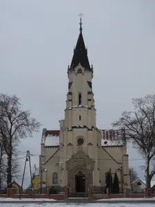 Holy Family church in Trześń
