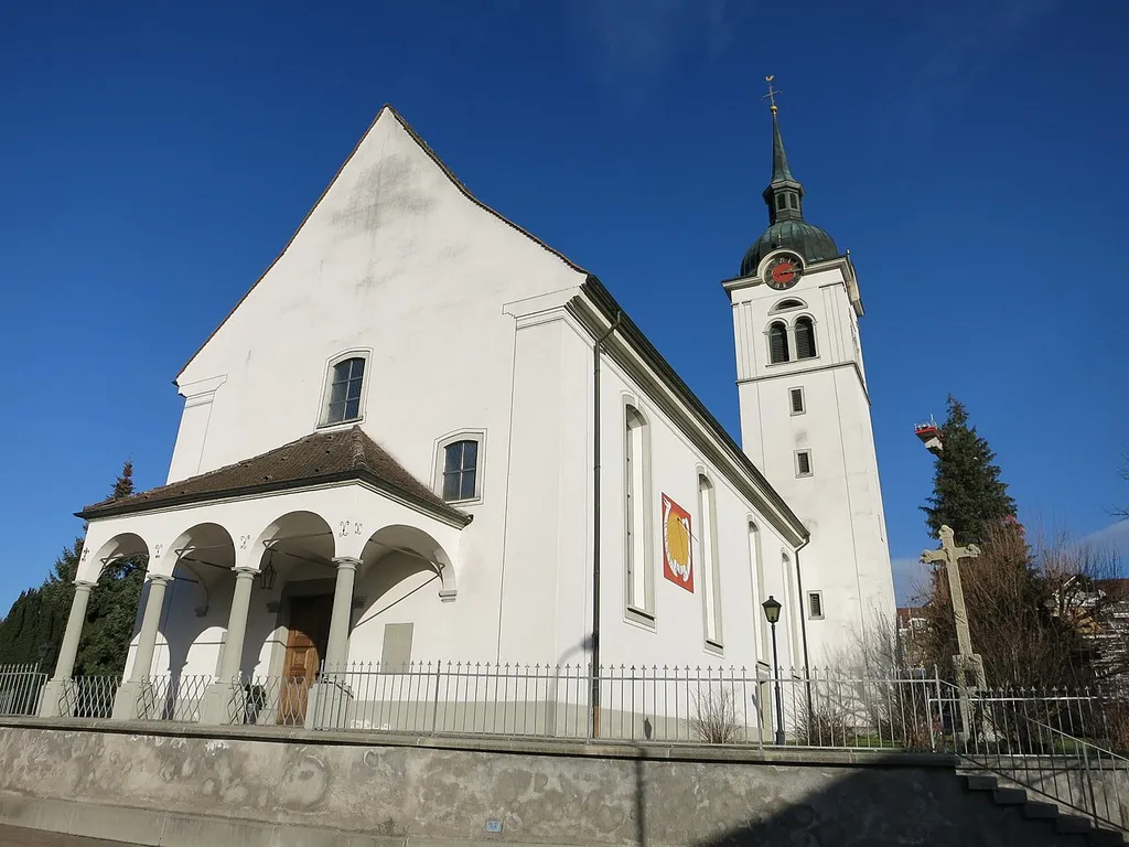 Pfarrkirche, Oberlunkhofen AG, Schweiz