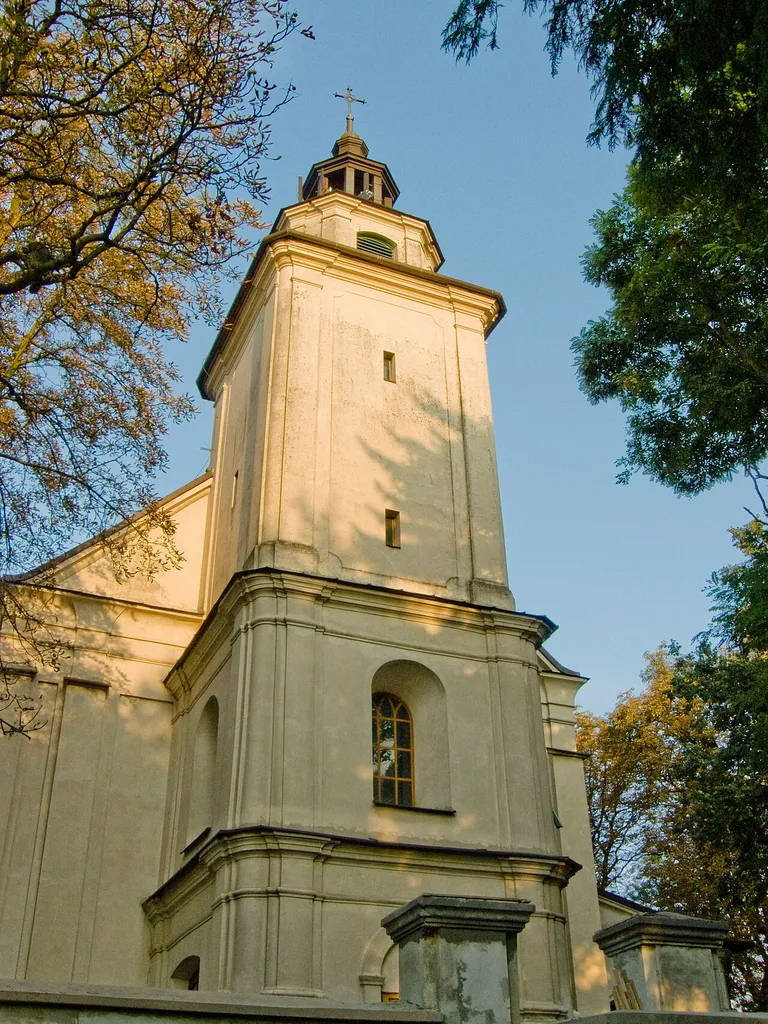 Photo of parish church in Nałęczów