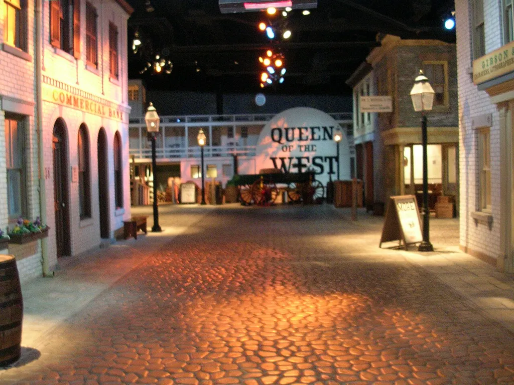 The Public Landing at the Cincinnati History Museum in Cincinnati Ohio.