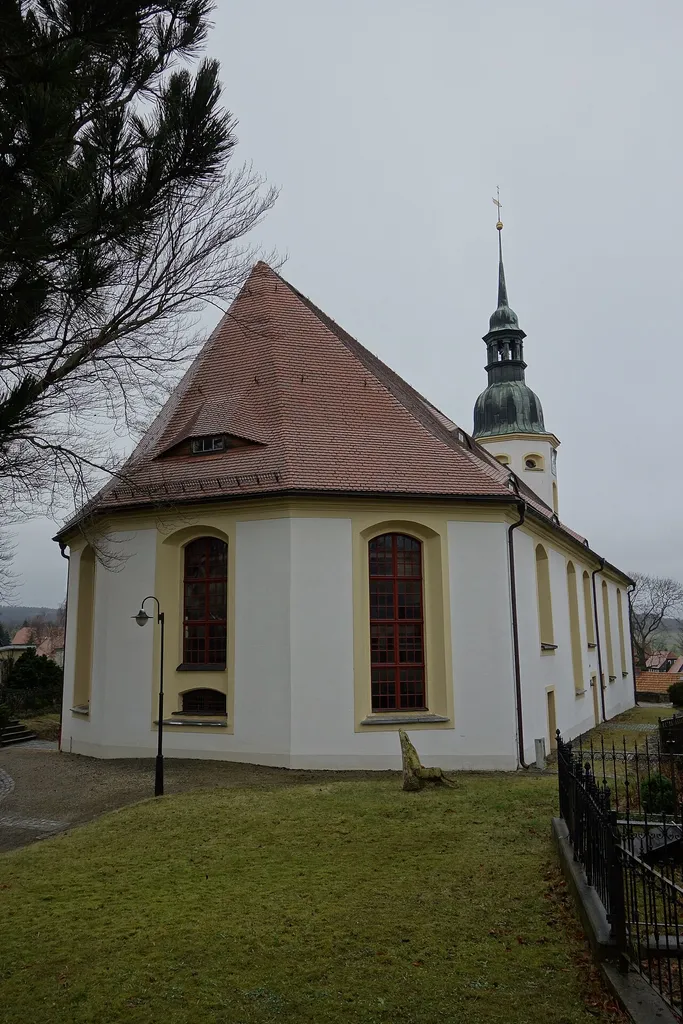 Kirche Obercunnersdorf Januar 2018 (2)