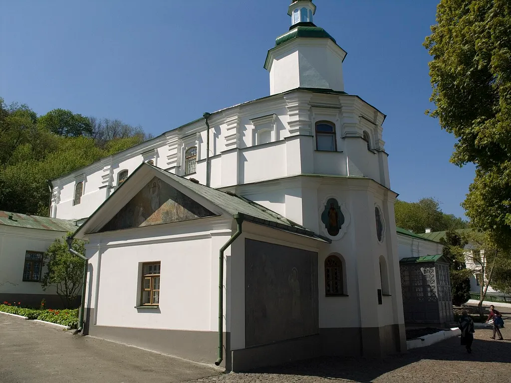 Україна, Київ - Комплекс Флорівського Вознесенського монастиря - Микільсько-Тихвінська трапезна церква