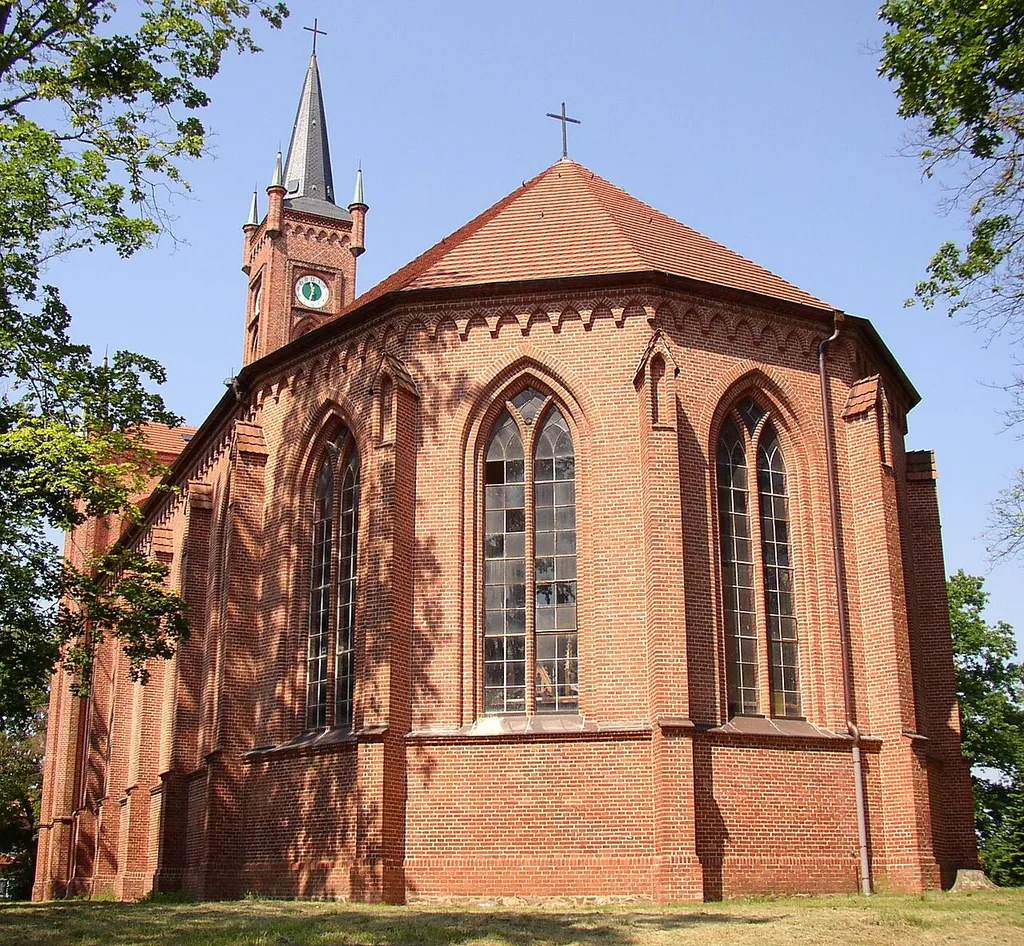 Church in Redefin in Mecklenburg-Western Pomerania, Germany
