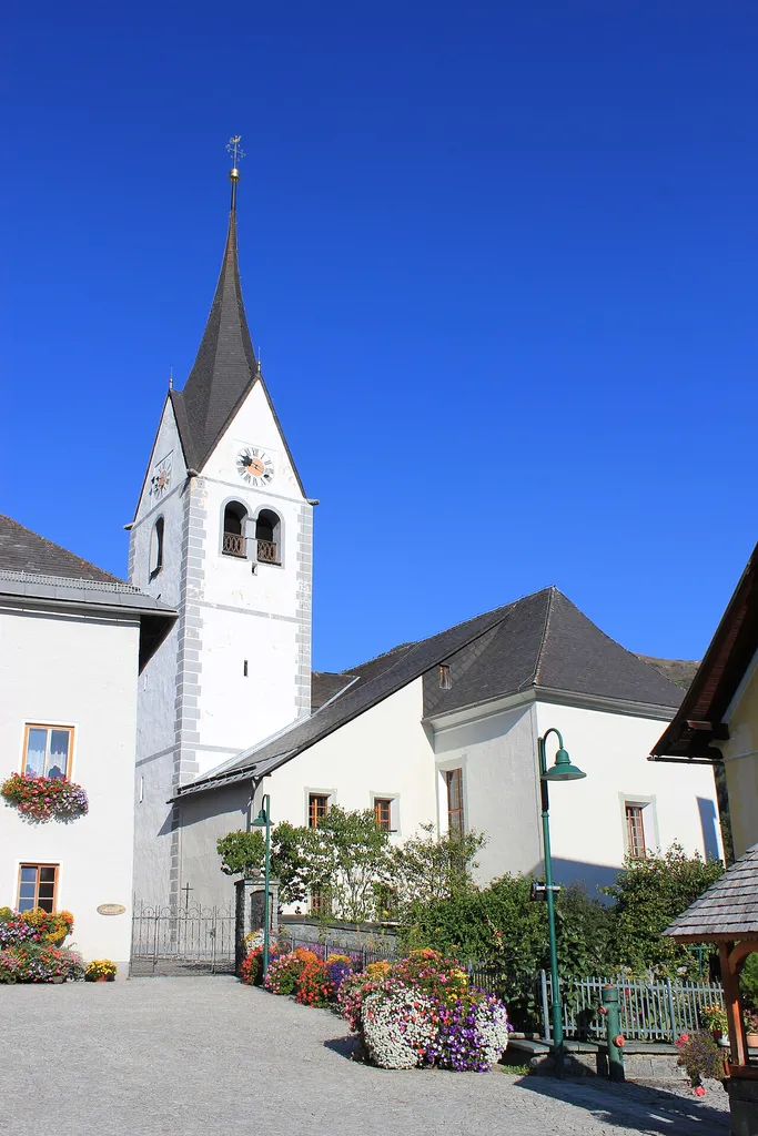 Church of Sankt Peter im Katschtal in the community of Rennweg am Katschberg
