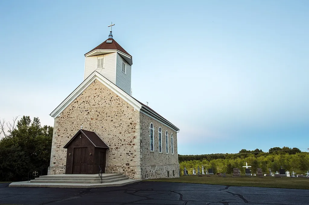 St. Augustine Catholic Church and Cemetery, Co. Hwy. Y 3 mi (4.8 km). S of jct. of Co. Hwy. Y and SR 33 Trenton