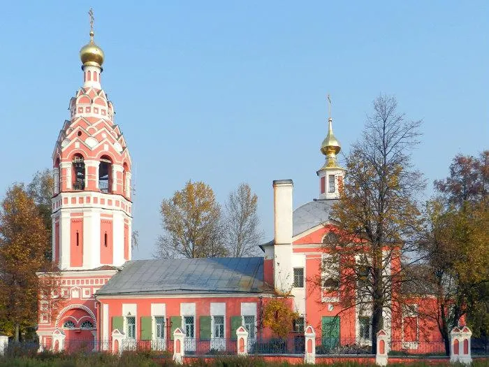 Church of the Intercession, village Aleksino Ruza district of the Moscow region.