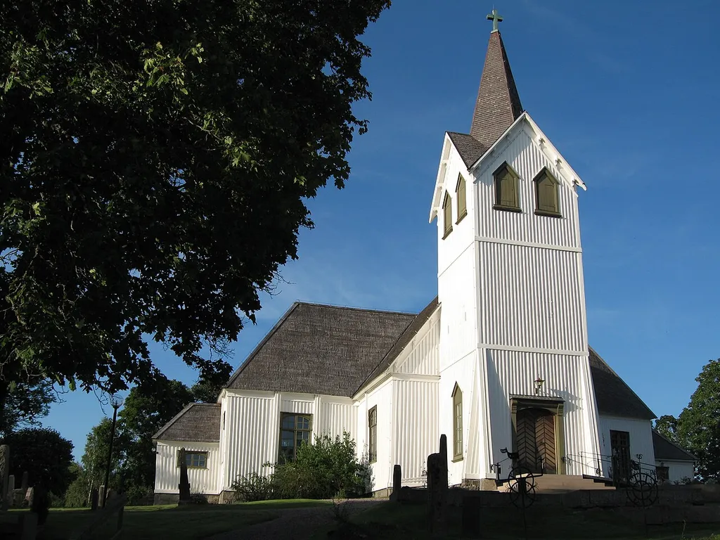 Laxarby church in Dalsland, Sweden.