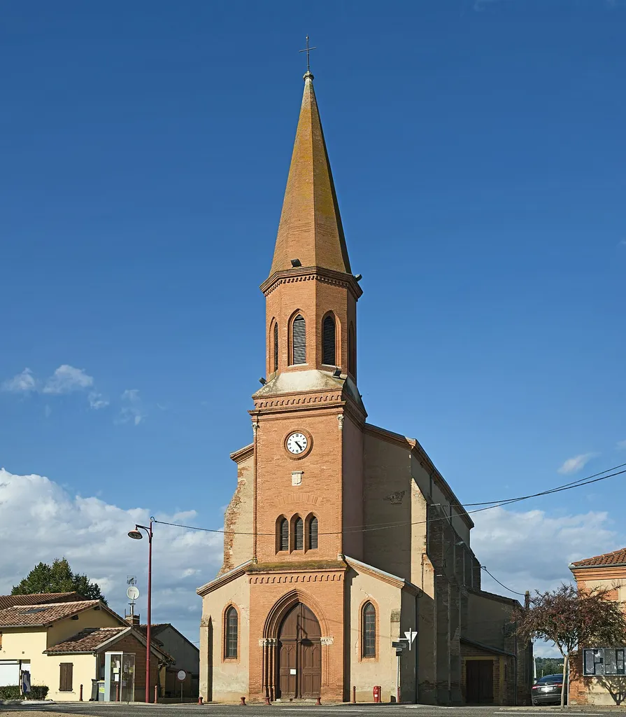 Orgueil, Tarn-et-Garonne. St Ferréol Church.