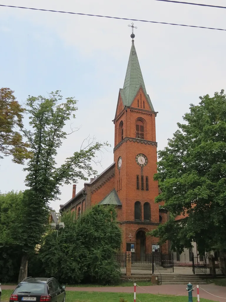 Środa Wielkopolska, kościół ewangelicki ob. rzym.-kat. p.w. Najśw. Serca P. Jezusa, 1883-1888