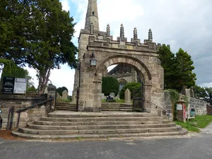 Gateway to churchyard of St Mary