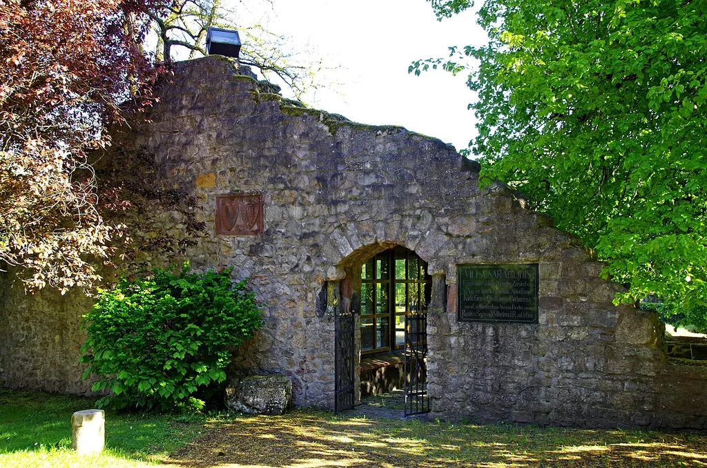 Gerolstein, Sarresdorfer Straße 15-17, Ruinen einer Villa Rustica aus dem 1. Jahrhundert nach Christus