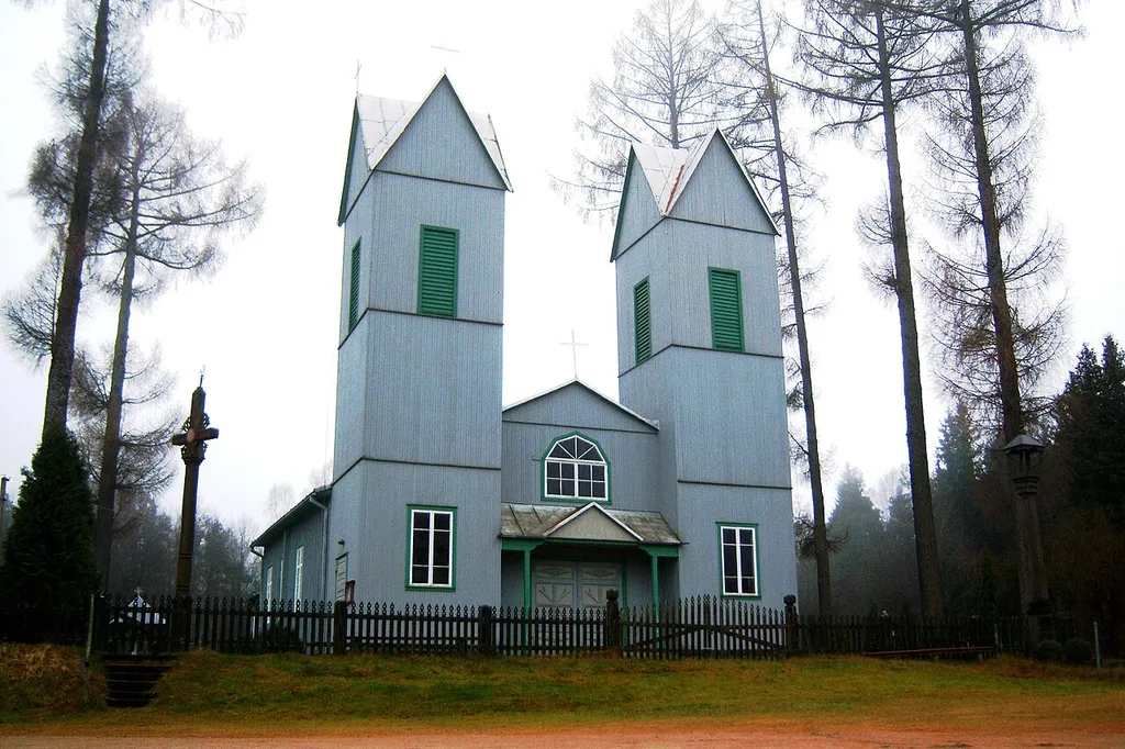 Braziūkai, church, Kaunas District. Lithuania